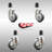 Thermoplastic Rubber Casters