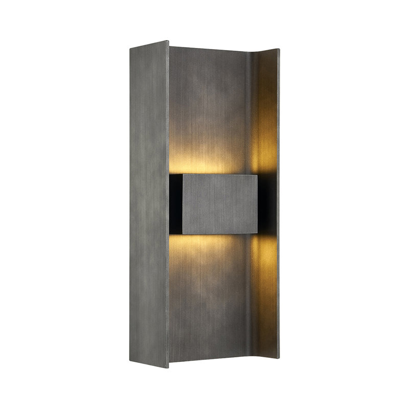 1 - Light Flush Mount, 17.5" H x 7.25" W x 4.25" D