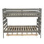 Lit superposé en bois avec lit gigogne-1078300975