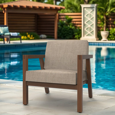 Sunbrella Outdoor Replacement Chair Cushion (Set of 1), Outdoor Cushion Set