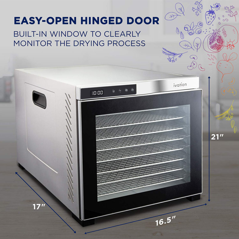 Ivation 1000 Watt Food Dehydrator