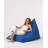 Premium Garden Bean Bag Chair, Solid Blue, 57.1 x 13.8 x 35.4 inches | 100% Waterproof Polyester, 100% Original Bead Styrofoam | Maximum Weight Capacity: 440 lbs | Hidden Double Zipper System, Perfect for Outdoor Relaxation-421600994