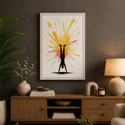 Rising Light Modern - Wrapped Canvas