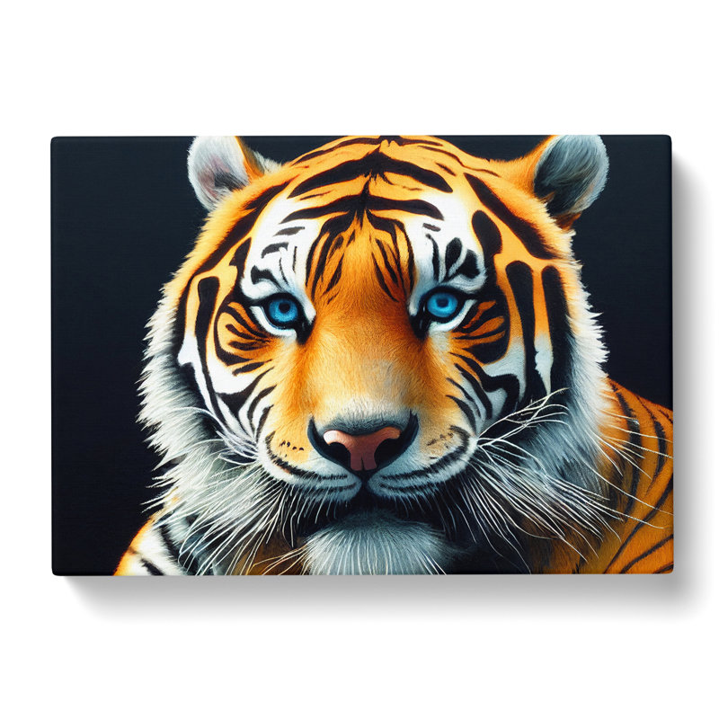 A Tiger Portrait Vol.2 - Wrapped Canvas, 40cm H x 60cm W x 3cm D