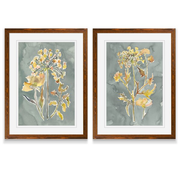 Laurel Foundry Modern Farmhouse Collected Florals I Framed 2 Pieces ...