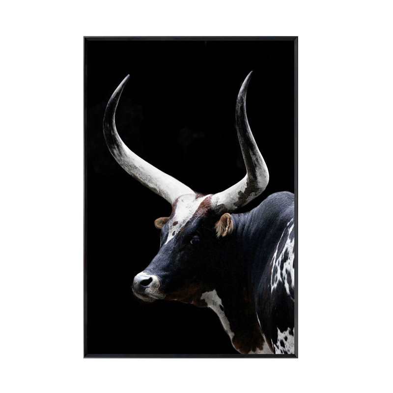 Midnight Horns Framed Print
