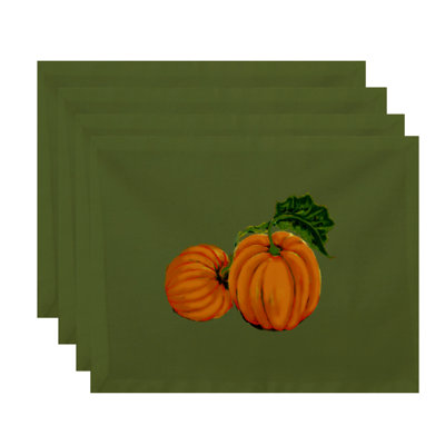 Poitras Polyester Food & Drink Square Placemat