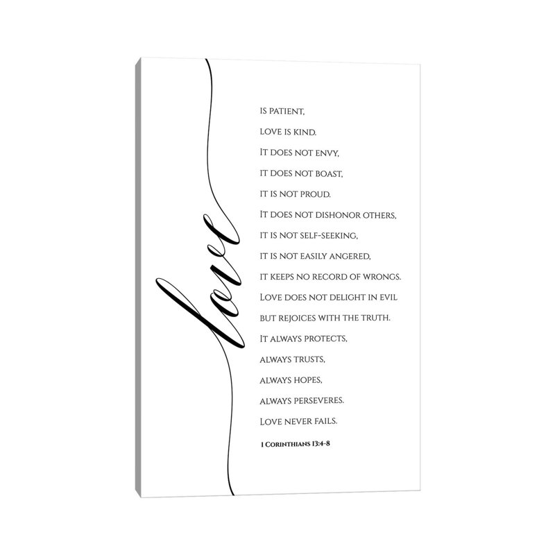 Print on Canvas, 91.44cm H x 30.48cm W x 1.91cm D, Wrapped Canvas