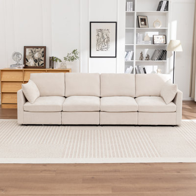 Wilroy Upholstered Modular Sectional Sofa by Ebern Designs