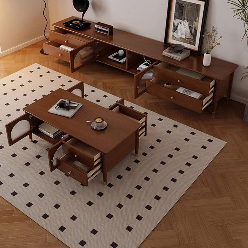 Table basse en verre