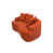 Rouge-orange sélectionné