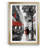 Rainy Paris II by E. Anthony Orme - Matted and Framed Under Acrylic Glass, Large Living Room Wall Art-1590011921-1590011927