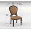 Ensemble de 2 chaises d'appoint Traditional