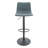 Maximilian Modern Adjustable Swivel Bar Stool – PU Leather Seat with Footrest & Iron Base – 360° Rotation, Counter & Bar Height Chair for Kitchen Island, Home Bar, Pub, Dining Room-2066115515