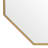 Tavolino Stainless Steel Frame Mirror