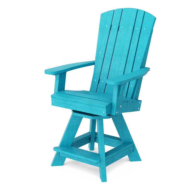 Chaise pivotante Heritage, Bleu Aruba