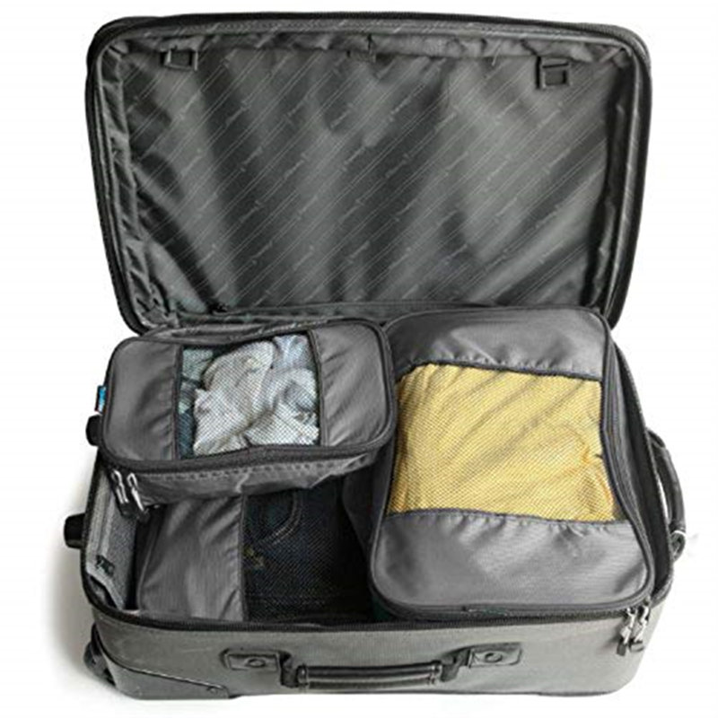 Lorna-Jean Fabric Garment Bag, Silver
