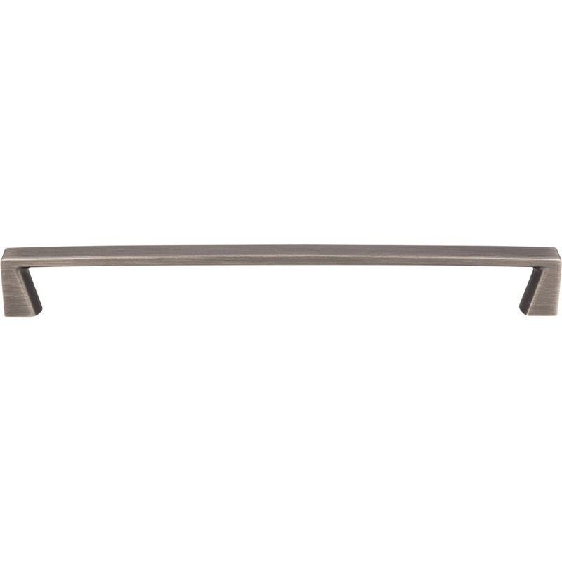 Boswell Bar Pull, 8 13/16", Brushed Pewter