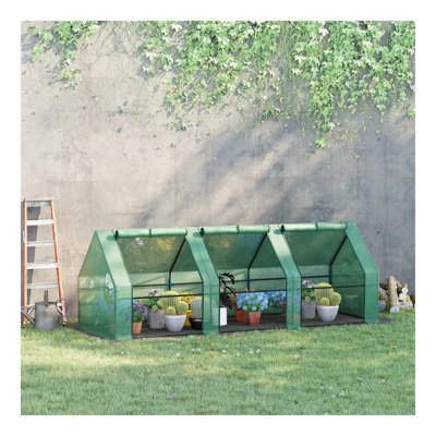 Mini jardin extérieur portatif de 9 pi x 3 pi x 3 pi Outsunny
