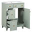 Meuble-lavabo de salle de bain 24 po - Lavabo en céramique-88338452