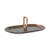 Golden Ore Oval Tray with Handle