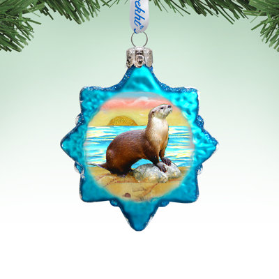 3'' Handmade Wood Holiday Shaped Ornament