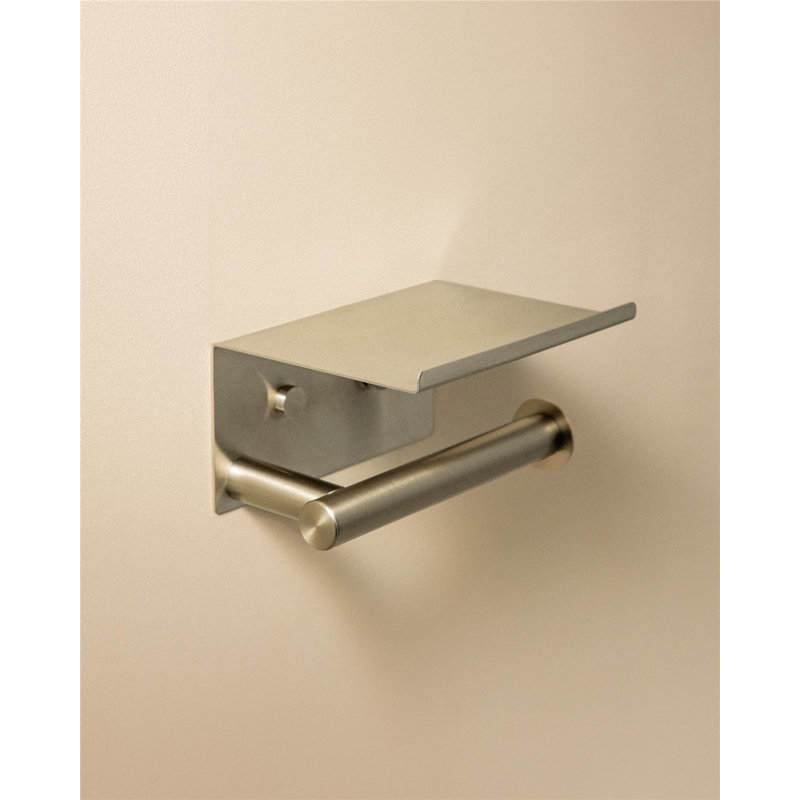 Pernelle Wall Mounted Toilet Paper Holder, Matt Grey