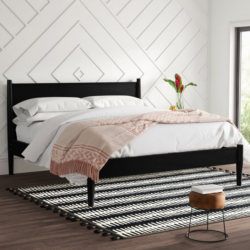 Chilhowee Platform Bed, Queen, Black