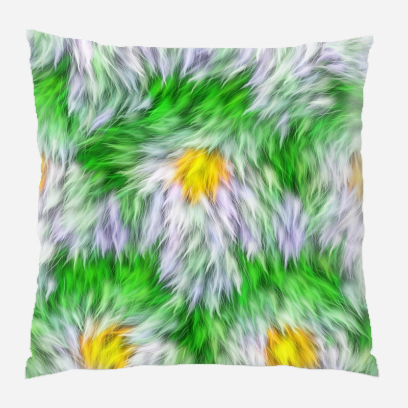 Coussin abstrait, Intérieur