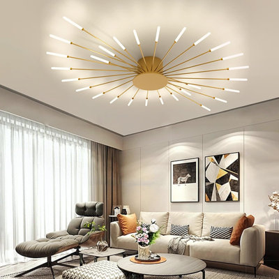 DELIPOP 28-Light LED Semi Flush Mount
