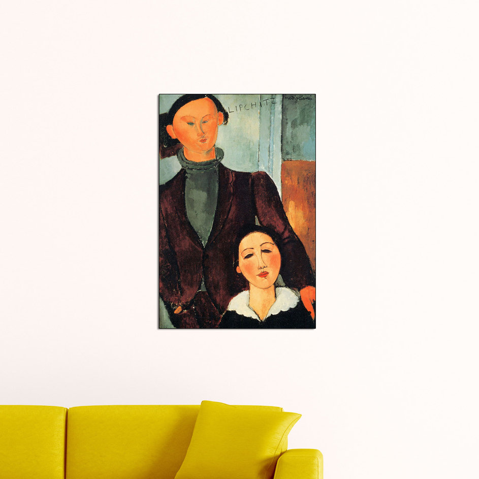 'Jacques Lipchitz and His Woman' Painting Print