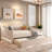 Taomi Upholstered Daybed with Light and Trundle-174515376-174515341
