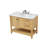 42'' Single Bathroom Vanity with Carrara Marble Top-73360037