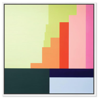 Rectilinear Rhapsody I Canvas Modern Geometric Art by Art Remedy