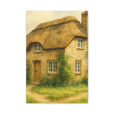 Aaroon Single Picture Frame Print on Canvas