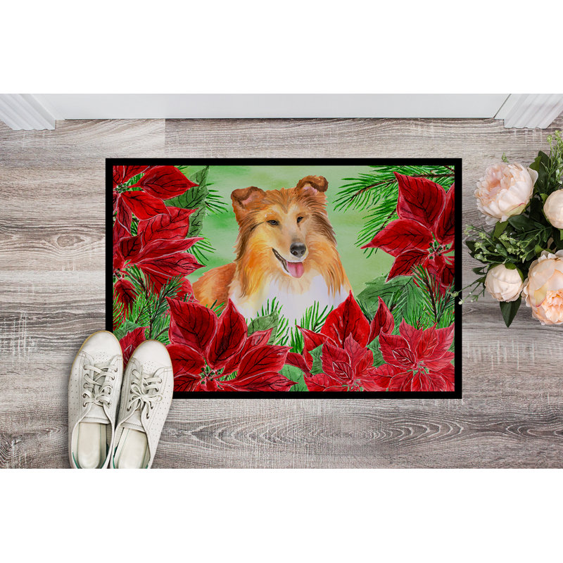 Non-Slip No Pattern Doormat, Rectangle 1'6" x 2'3"