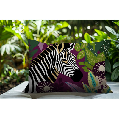 Reversible Indoor/Outdoor Rectangle Pillow