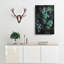 Green Succulent In Bloom - Wrapped Canvas Painting-56658430