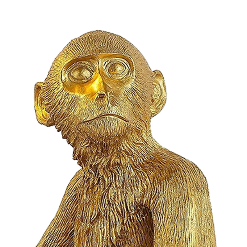 12.6" Resin  Monkey Table Light  Monkey Lighting Fixture E26 Base(Not included)