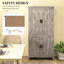 Armoire de rangement autoportante, garde-manger avec tablettes réglables, pour la maison-1418810635