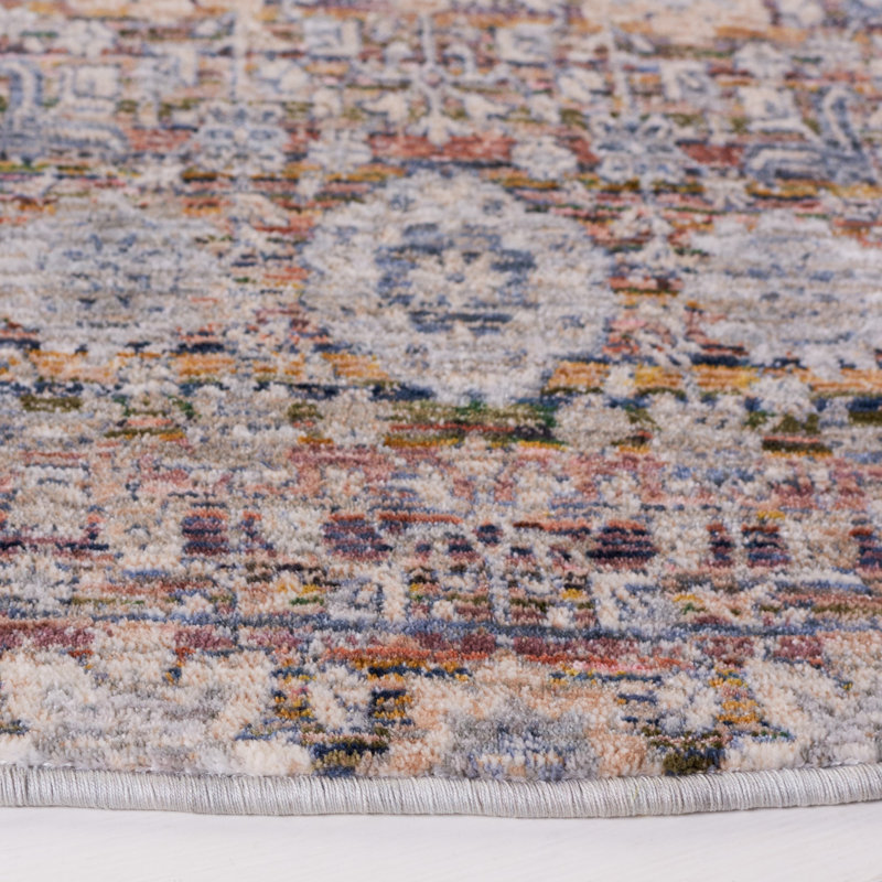Daezon Performance Oriental Rug, Round 6'7"