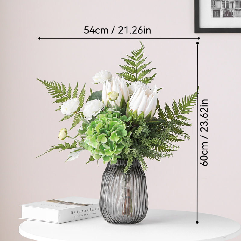 Décoration de bouquet simulé