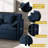 Spacious Chenille Sofas, Modern Modular Design For Home Relaxation