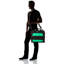 Organisateur de sac à outils lumineux avec sac à outils 40 po avec lumière DEL, ouverture large, bandoulière rembourrée et poches à fermeture à glissière 17,75 po vert / noir
