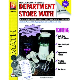 Department Store Math Grade 4 - 8 Book