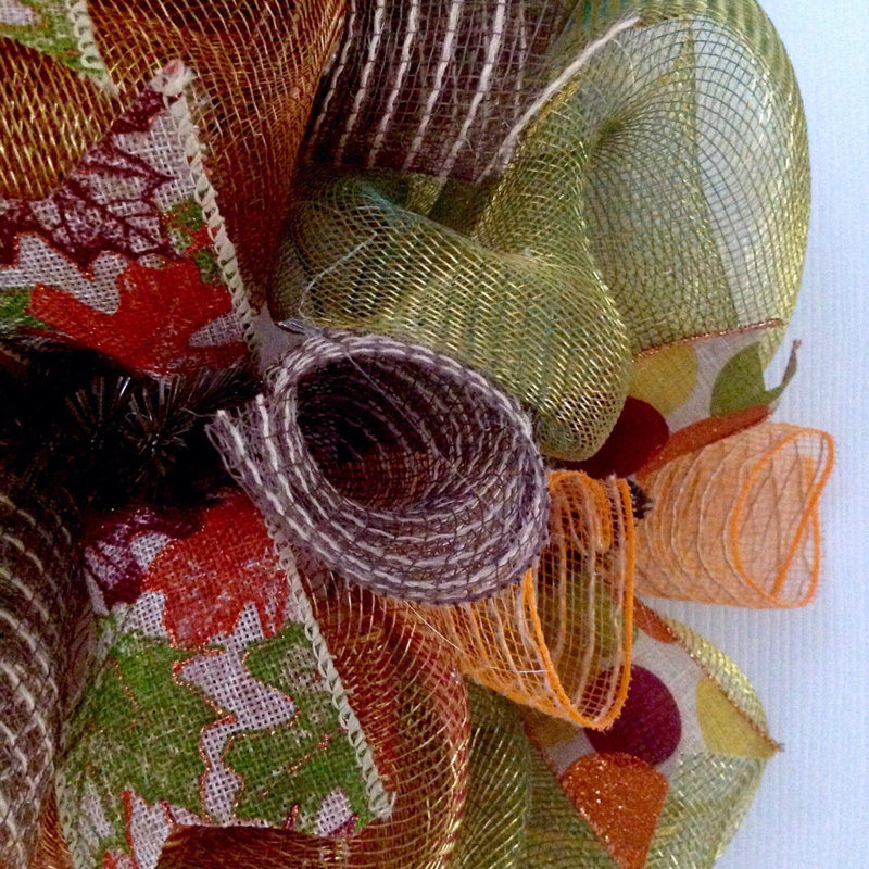 Harvest Wreath Go Jump In The Leaves