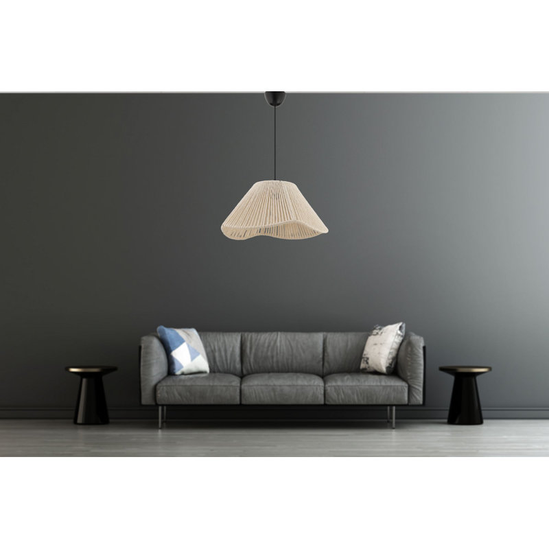 Chandelier, Ecru, Black