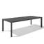 Table de salle à manger rectangulaire pour l'extérieur avec trou pour parasol et structure en aluminium-2003037928-1990094708