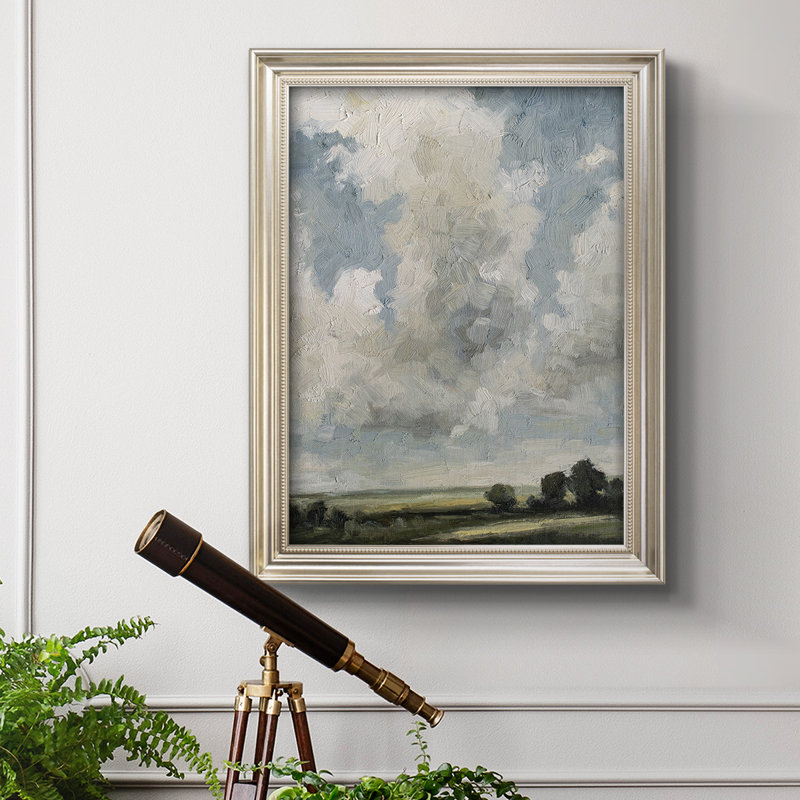 " Gathering Clouds ", 21" W x 25" H