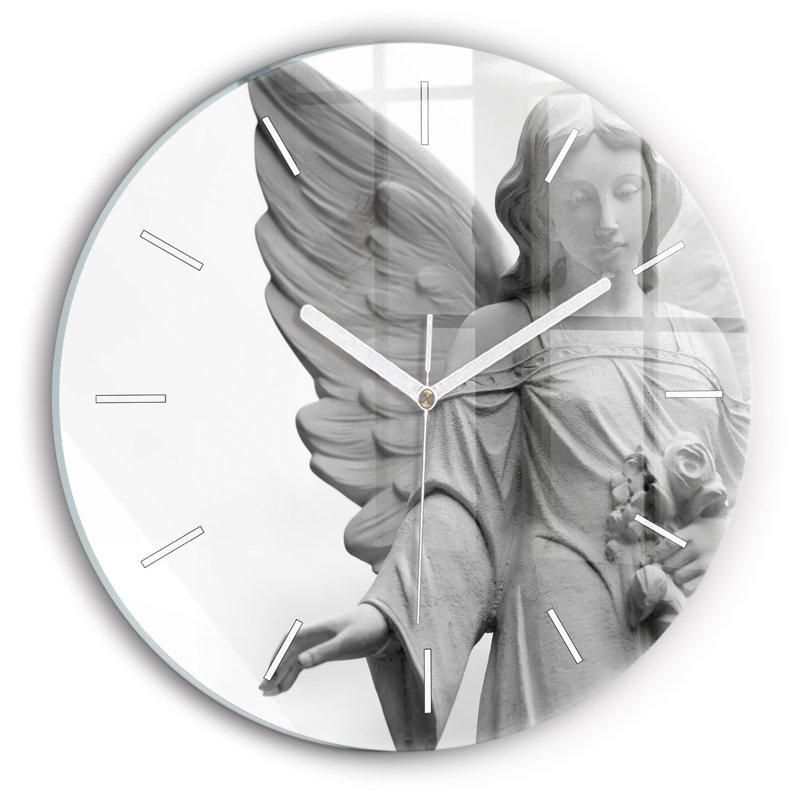 Glass Wall Clock